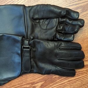 Men's Leather Motorcycle Gloves